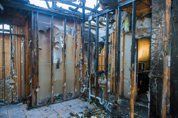 Professional Emergency Fire Cleanup technician working in Roosevelt, NJ